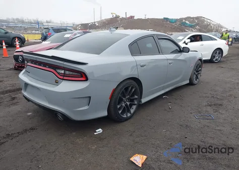 2021 Dodge Charger Scat Pack Rwd из США, поврежденный, VIN 2C3CDXGJ1MH583399